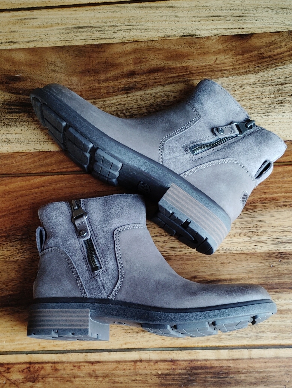 Ugg Weatherproof Winter Ankle Boots Grey Women's Sz 5